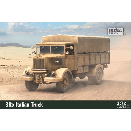 IBG 1/72 3Ro Italian Truck Plastic Model Kit [72093]