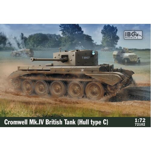 IBG 1/72 Cromwell Mk.IV British Tank (Hull Type C) Plastic Model Kit [72102]