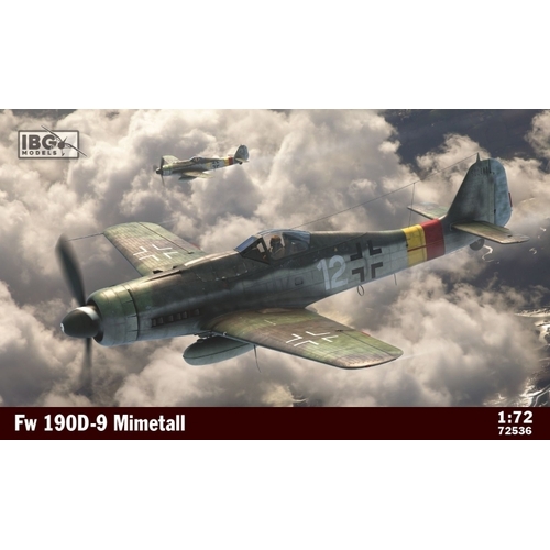 IBG 1/72 Focke-Wulf Fw 190D-9 Mimetall Plastic Model Kit