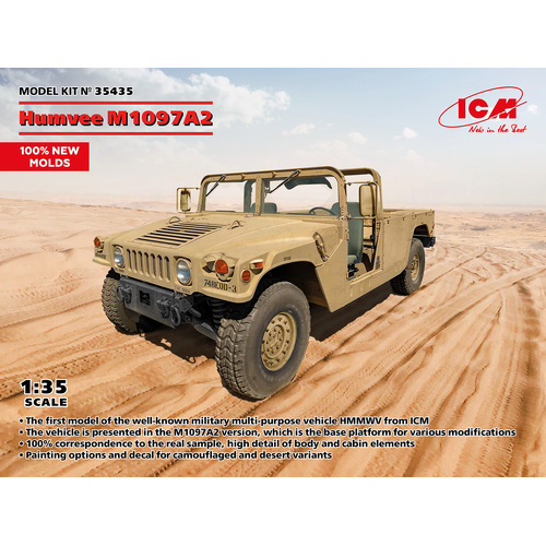 ICM - Humvee M1097A2 (100% new molds) - ICM35435