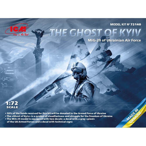 ICM - 1/72 The Ghost of Kyiv MiG-29 Kit