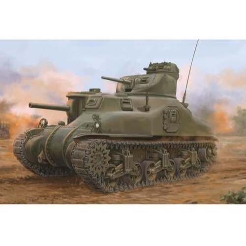 I Love Kit 1/35 M3A1 Medium Tank Plastic Model Kit [63516]