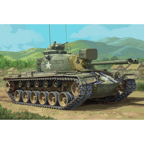 I Love Kit 1/35 M48A3 MBT Plastic Model Kit