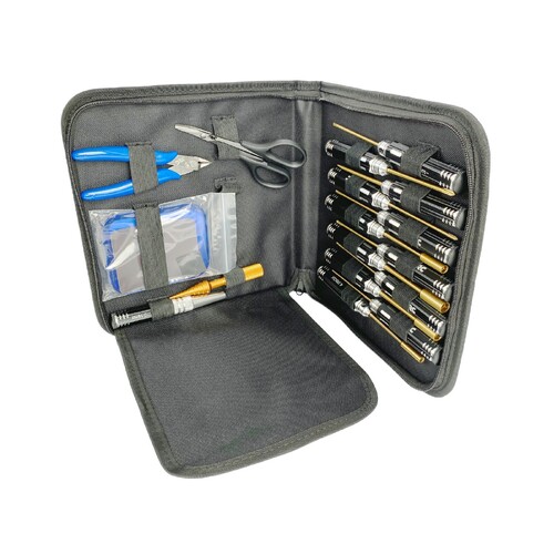 17PC I'M RC SET OF TOOLS AND CARRYING BAG - FOR ALL CARS