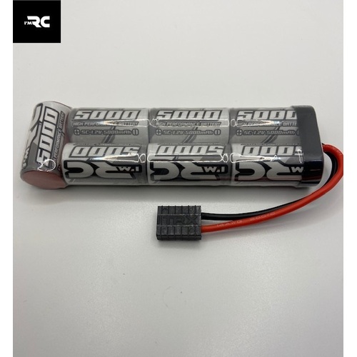 iMRC - 8.4v 5000mAh Flat Battery w/TRX Plug