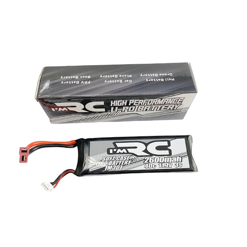 iM R/C 2600mAh 40C 11.1V Soft Case Lipo Battery - Deans Plug - IM301