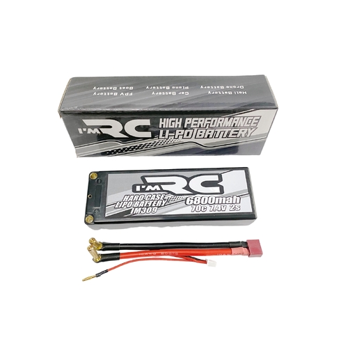 iM R/C 6800mAh 70C 7.4V Hard Case Lipo Battery - iM309