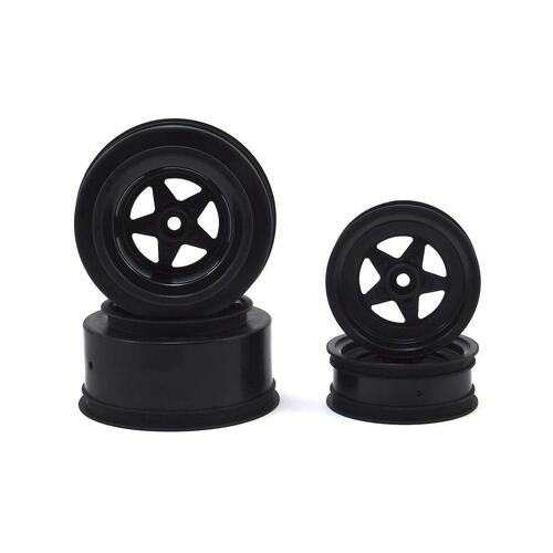 StarTec - Slash | Bandit, Street Eliminator front 2.2" and rear 2.2 x 3.0" wheel set - (black)