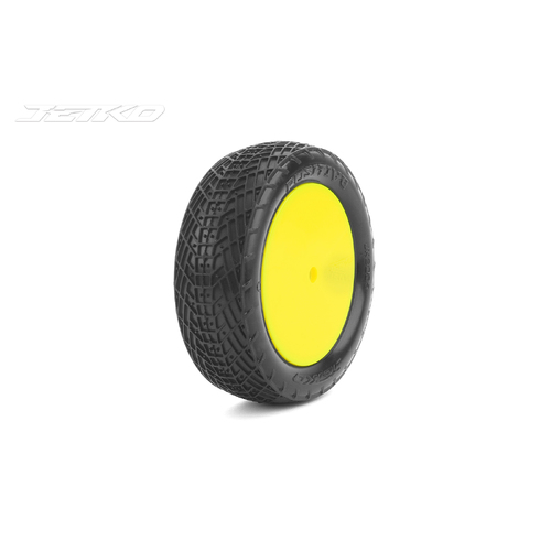 Jetko 1/10 Buggy 2WD Front-POSITIVE/Dish/Yellow Rim/Ultra Soft [2005DYUSG]