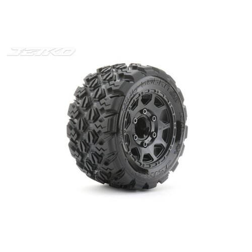 Jetko 1/10 ST 2.8 EX-KING COBRA/Claw Rim/Black/Medium Soft/Glued