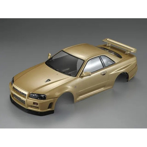 KILLERBODY NISSAN SKYLINE R34 195MM FINISHED BODY-GOLD