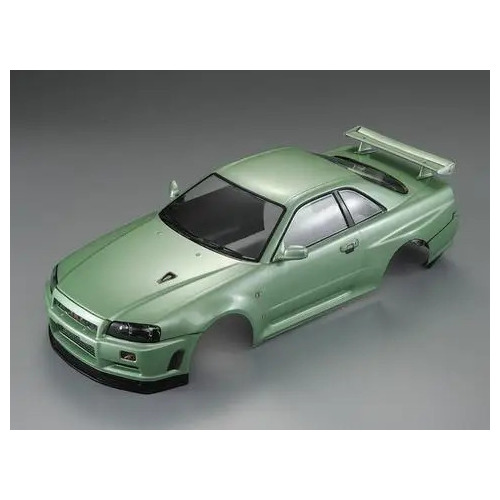 KILLERBODY NISSAN SKYLINE R34 195MM FINISHED BODY-GREEN