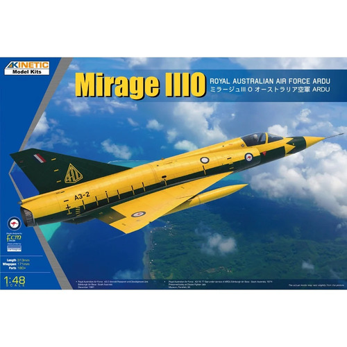 Kinetic - 1/48 Mirage IIIO Royal Australian Air Force ARDU 48145