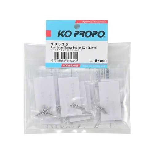 KO PROPO KIY SILVER ALUM SCREW SET - KO10535