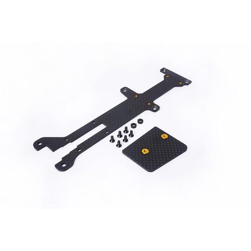 Kyosho Mid Optima 2022 Carbon Radio Plate/ESC Mount Set