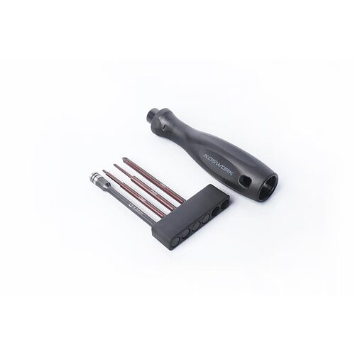 Mini-Z 4pcs Mini Car Tool Set (H1.5, N4.5, P00 & P1) 1/4" Drive Hex