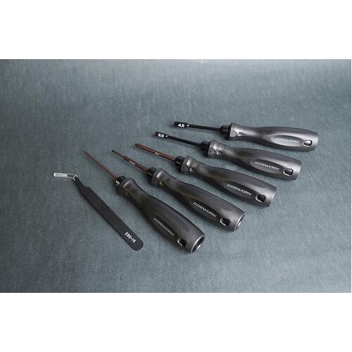 Mini-Z Mini Car Tool Set (6pcs) (Light Tri Handle)