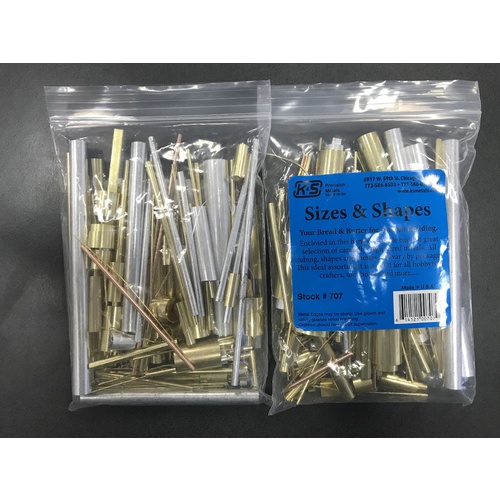 K&S Precision Metals - Sizes & Shapes Assortment - #707