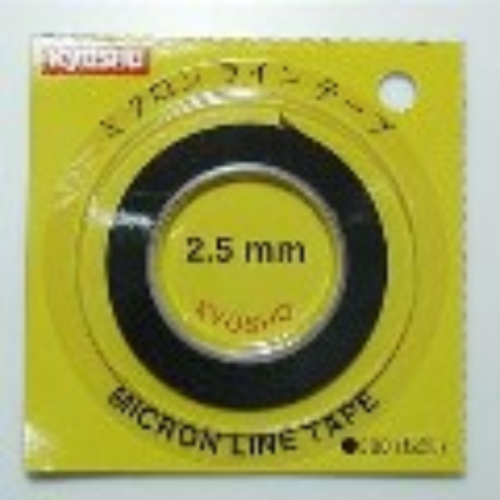 Kyosho - Micron Tape 2.5mmx5m BK