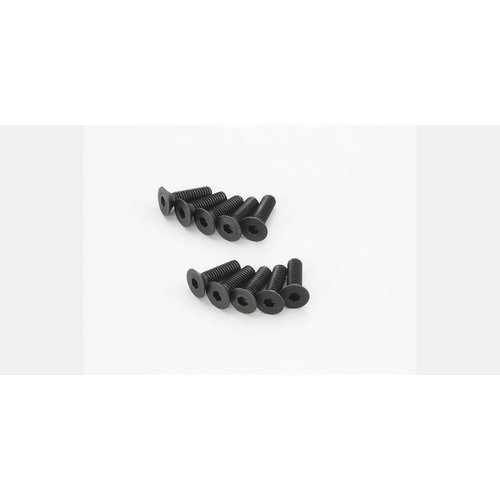 Kyosho - Flat Head Screw(Hex/M3x10/10pcs)