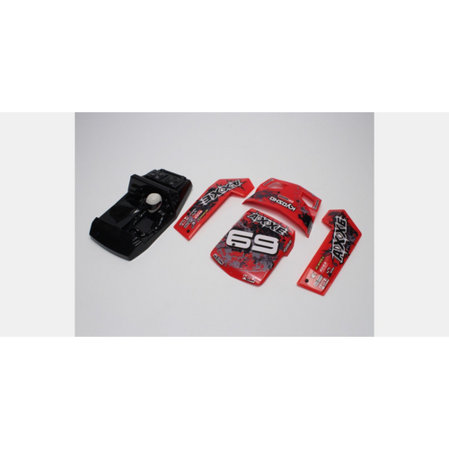 Kyosho - OUTER PANEL SET RED