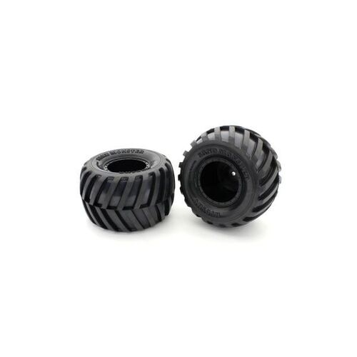 Kyosho - GluedTire &Wheel(FZ-02L-BT/BK/Soft/2pcs)