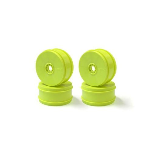 Kyosho - Hard Dish Wheel (4pcs/F-Yellow/MP9 TKI4)