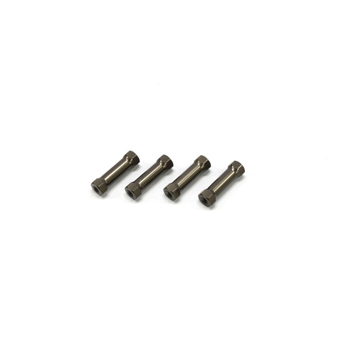 Kyosho - SP Aluminum Radio Post (Gunmetal/4pcs/MP