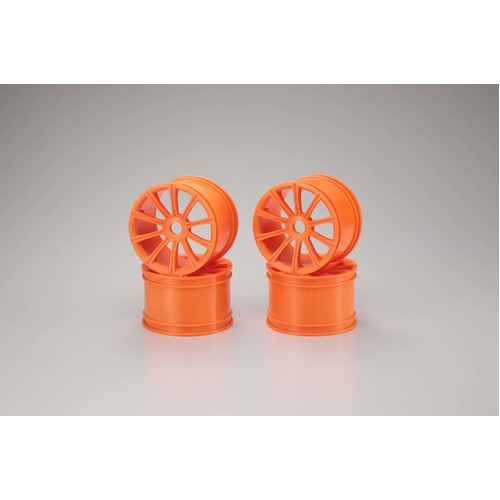 Kyosho - Ten-Spoke Wheel (Orange/ST-R/4pcs)