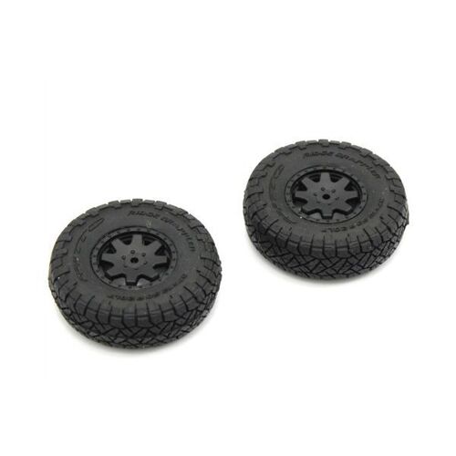 Kyosho - Premounted Tire/Wheelw/Weight2pcs 4Runner