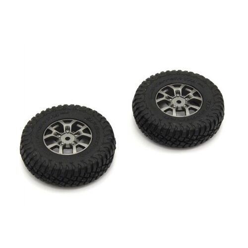 Kyosho - Premounted Tire/Wheelw/Weight2pcs Jimny S