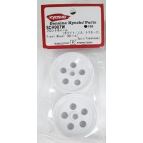 Kyosho - Front Wheel (White/2pcs/Tomahawk)