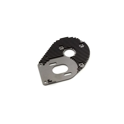 Kyosho CNC Motor Plate (Gunmetal/OPTIMA Mid) [OTW139]