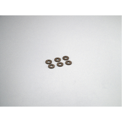 Kyosho - Aluminum Collar (3x7x1mm/Gunmetal/6pcs)