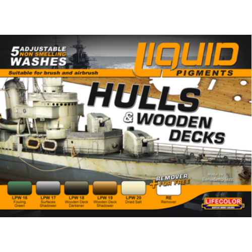 Lifecolor - Liquid Pigments - Hulls & Wooden Decks