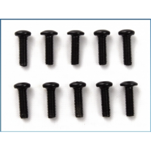 LRP 120957 M3x10mm Hex Button Head Screw (10pcs)