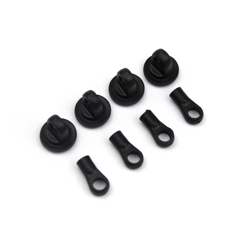 LRP 120975 Shock End Set Upper/Lower (8pcs) - S10 Blast