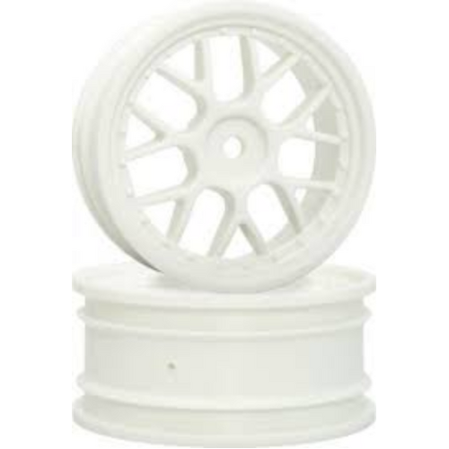 LRP 122178 7-Spoke Wheel white (2 pcs) - S10 TC Blast