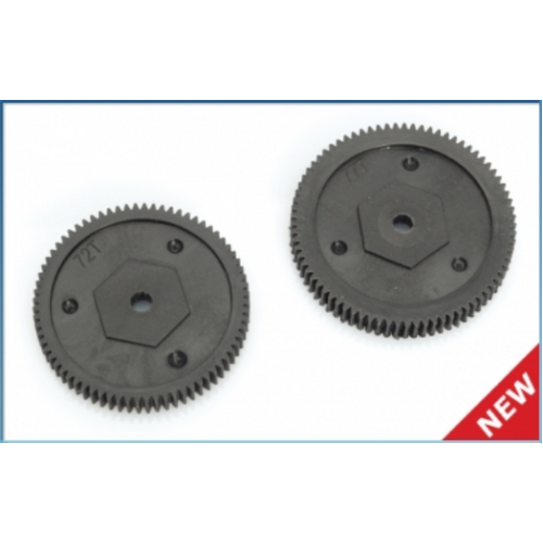 LRP 122552 MAIN GEAR 72T + 77T 48 PITCH -S10