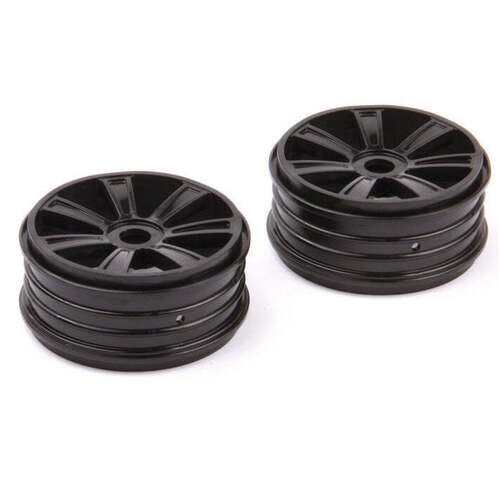 LRP 133116 Spoke Wheels (black) - Rebel BX/BXe