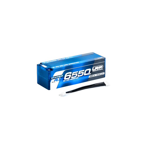 LRP HV LCG 1/8 Offroad GRAPHENE-4.1 6550mAh Hardcase - 15.2V LiPo - 120C/60C Battery