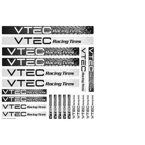 LRP 62414 STICKER SHEET VTEC RACING TYRES