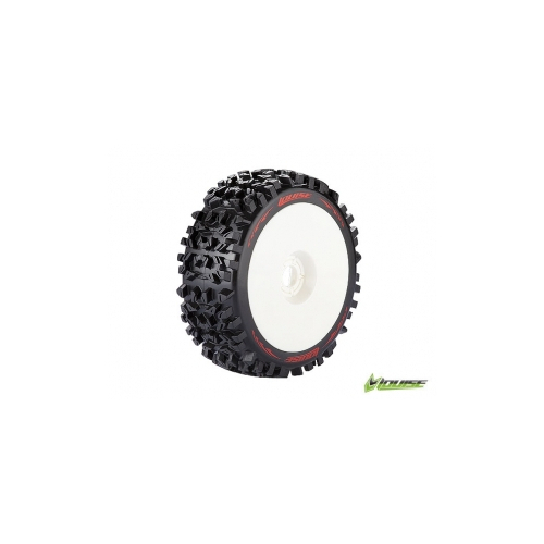 Louise - B-Pioneer 1/18 Buggy Tyre Soft White Rim