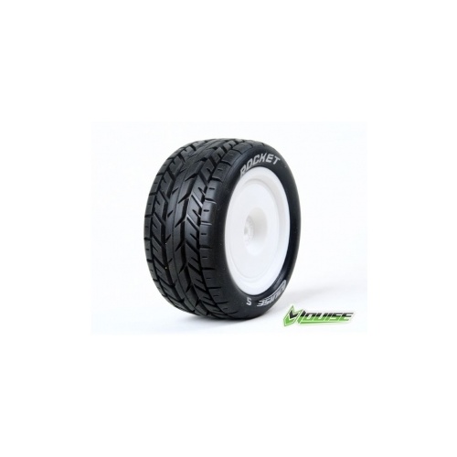 E-Rocket 1/10 Buggy Tyres Rear