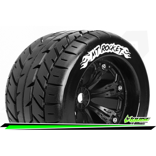 Rocket - 1/8 Mt Tyres Black