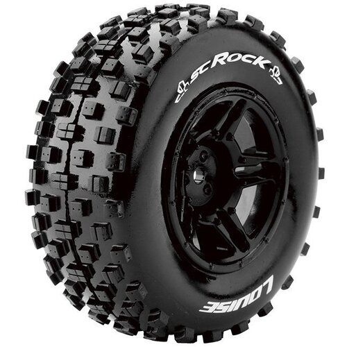 Louise RC Sc-Rock 1/10 Short Course Tires, Soft, 12, 14 & 17Mm Removable 