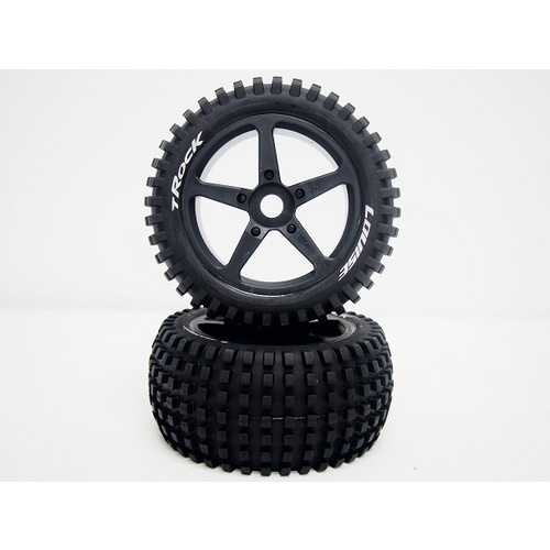 Louise - T-Rock 1/8th Truggy Tyre BLK/spoke