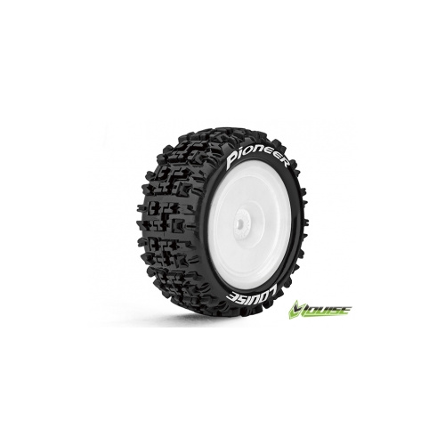 Louise - 1/10 Rim And Tyre Pioneer Buggy Rear Hex