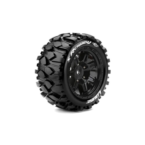 X-ROWDY Rim & Tyre X-MAXX 24mm hex