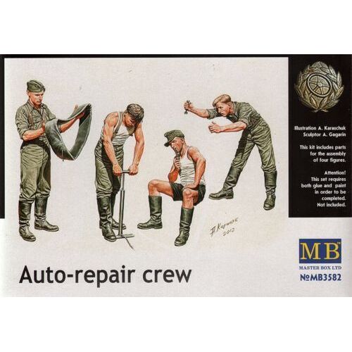 1/35 German Auto Repair Crew